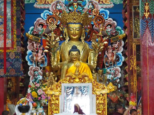 Bodhgaya • Temple Gaden Phelgayling Namgyal Datsang ( Inde, Bihar )